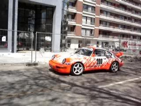 rally de Wallonie porsche 911