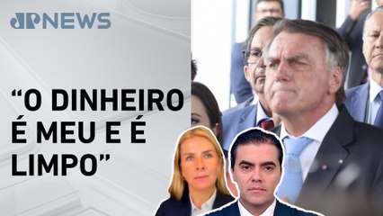 Bolsonaro diz à PF que enviou R$ 2 milhões via Pix ao filho Eduardo nos EUA; Deysi e Vilela comentam
