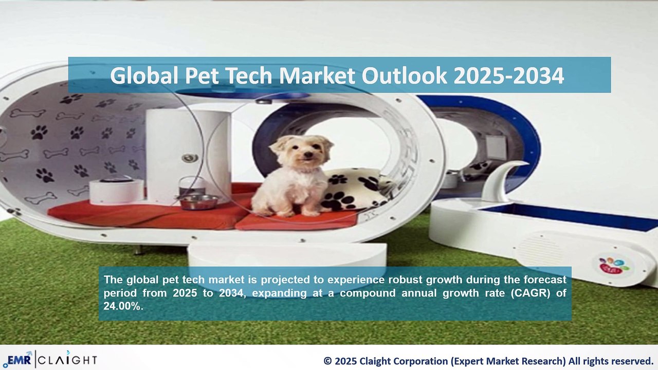 Pet Tech Market Trends & Forecast 2025–2034 | Industry Growth Insights