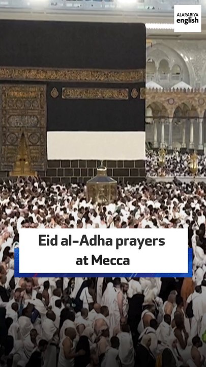 Eid al-Adha prayers at Mecca