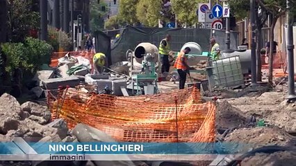 Lavori sul Viale, le vendite scendono