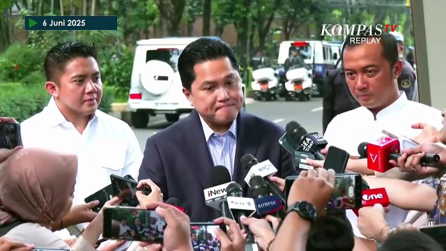 Erick Thohir Ungkap Isi Pertemuan Pemain Timnas & Prabowo: Makan Siang, Marselino Nyanyi!