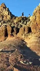 Infracciones en el Teide por parte de personas que transitan fuera de los senderos