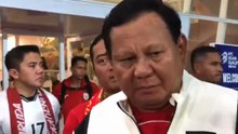 Prabowo dan Erick,  Apresiasi Sinergi Timnas Indonesia