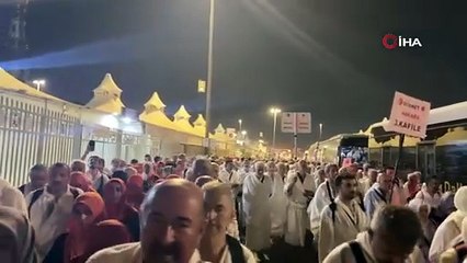 Görüntüler Mekke'den... 2 milyona yakın Müslüman hacı oldu...