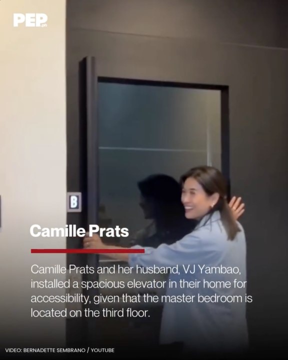 Celebrity Homes with elevators (Camille Prats)...
