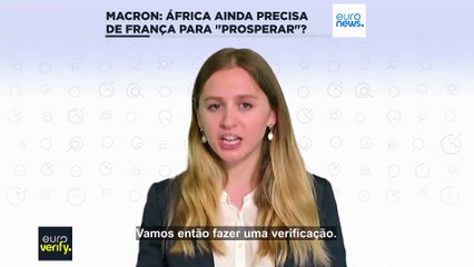 Macron disse que a África ainda precisa da França para "prosperar"?