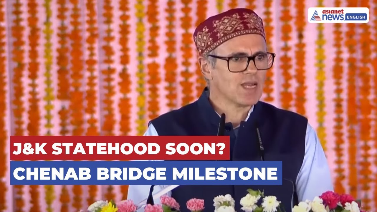 Jammu & Kashmir Statehood | Omar to PM Modi: ‘Full Statehood Soon’ | Chenab Bridge Event