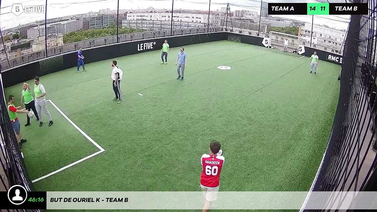 But de Ouriel K - Team B