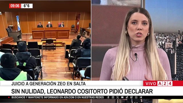 ⚖ JUICIO A GENERACIÓN ZOE EN SALTA: LEONARDO COSITORTO PIDIÓ DECLARAR