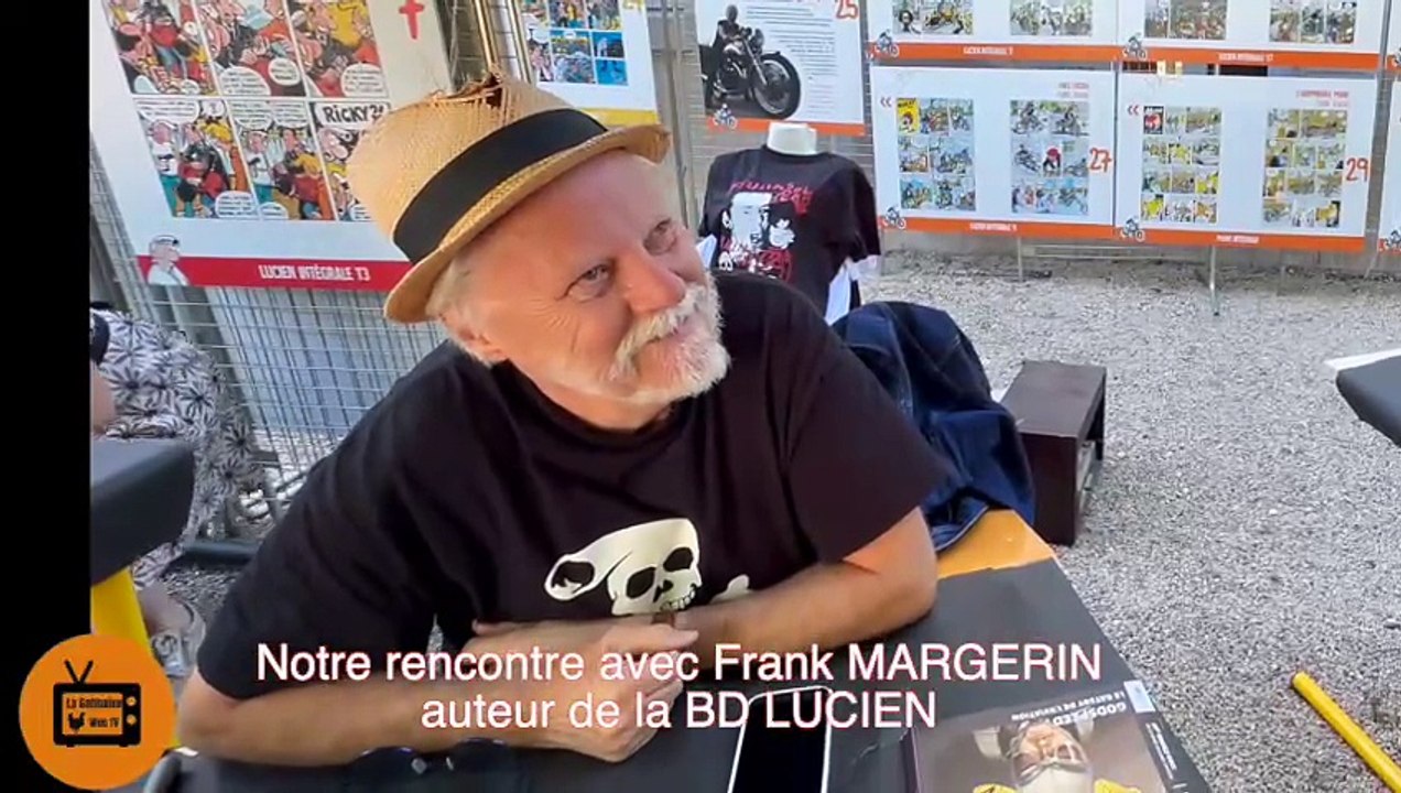 Interview de Frank Margerin créateur de la BD LUCIEN Mai 2025