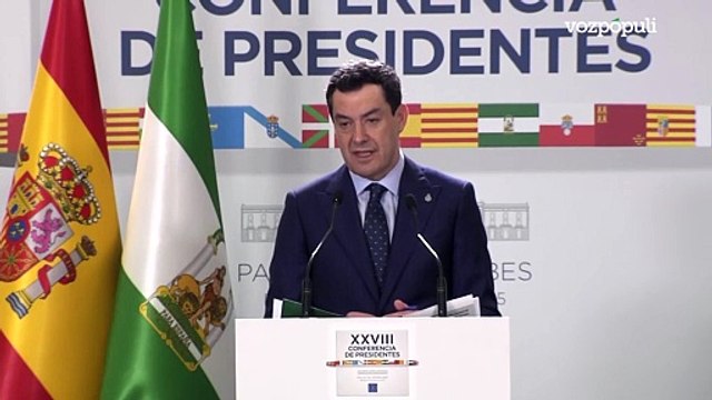 Juanma Moreno: Sánchez alargará la legislatura porque si convoca elecciones sabe que la va a perder