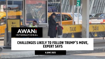 Challenges likely to follow Trump's move, expert says