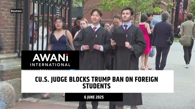 U.S. judge blocks Trump ban on foreign students