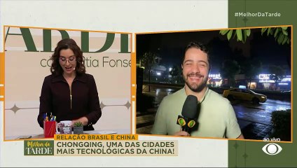 Como é viver na China? Brasileiro que mora em Hong Kong fala sobre experiência no Melhor da Tarde
