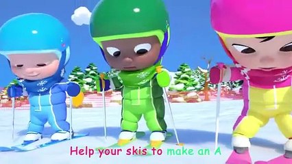 Ski Song _ CoComelon Nursery Rhymes _ Kids Songs(480P)
