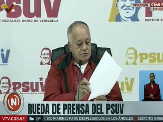 Sec. Gral. del PSUV Diosdado Cabello: Hay 17.573 personas postuladas a más de un cargo por el pueblo