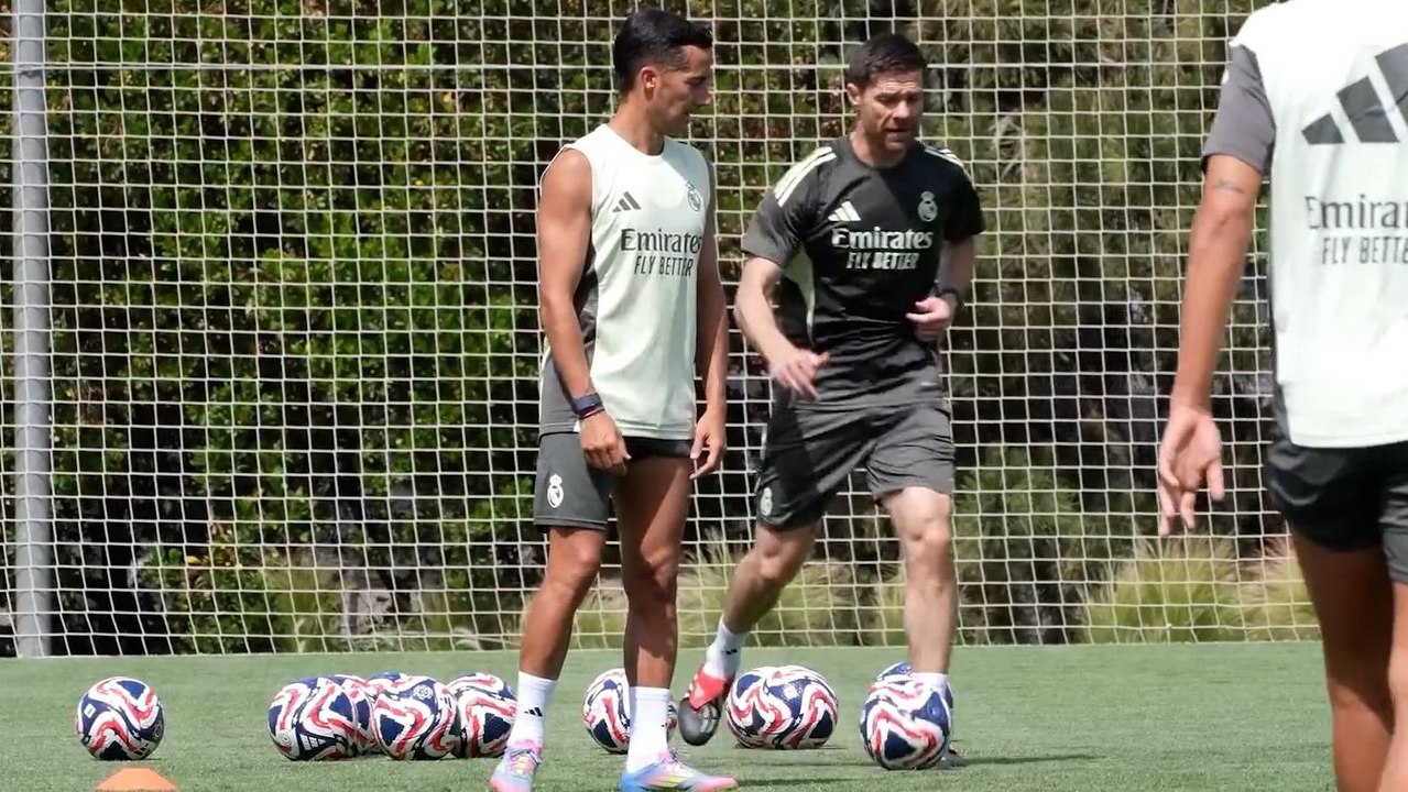 Erstes Training bei Real: Xabi Alonso spielt mit