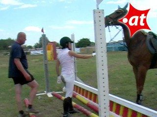 Andrea Fuhrmann, Springreiten, Burgenland (2007-052)