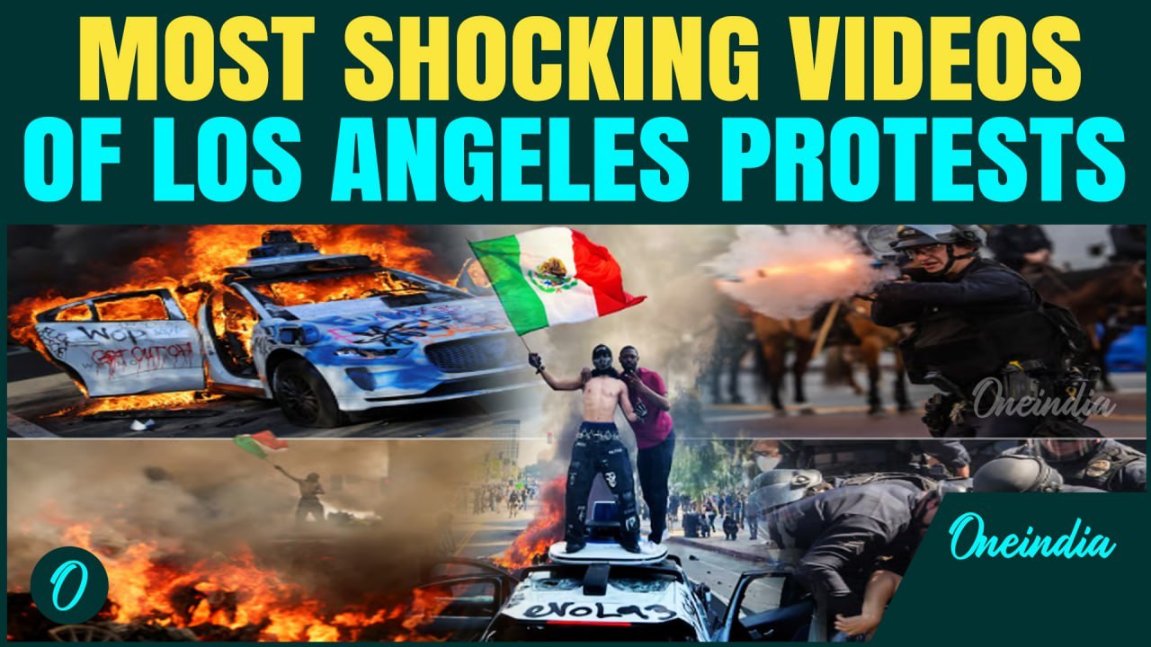 WATCH: 6 Most JAW-DROPPING Videos From LA Riots | National Guard And Protesters Face Off