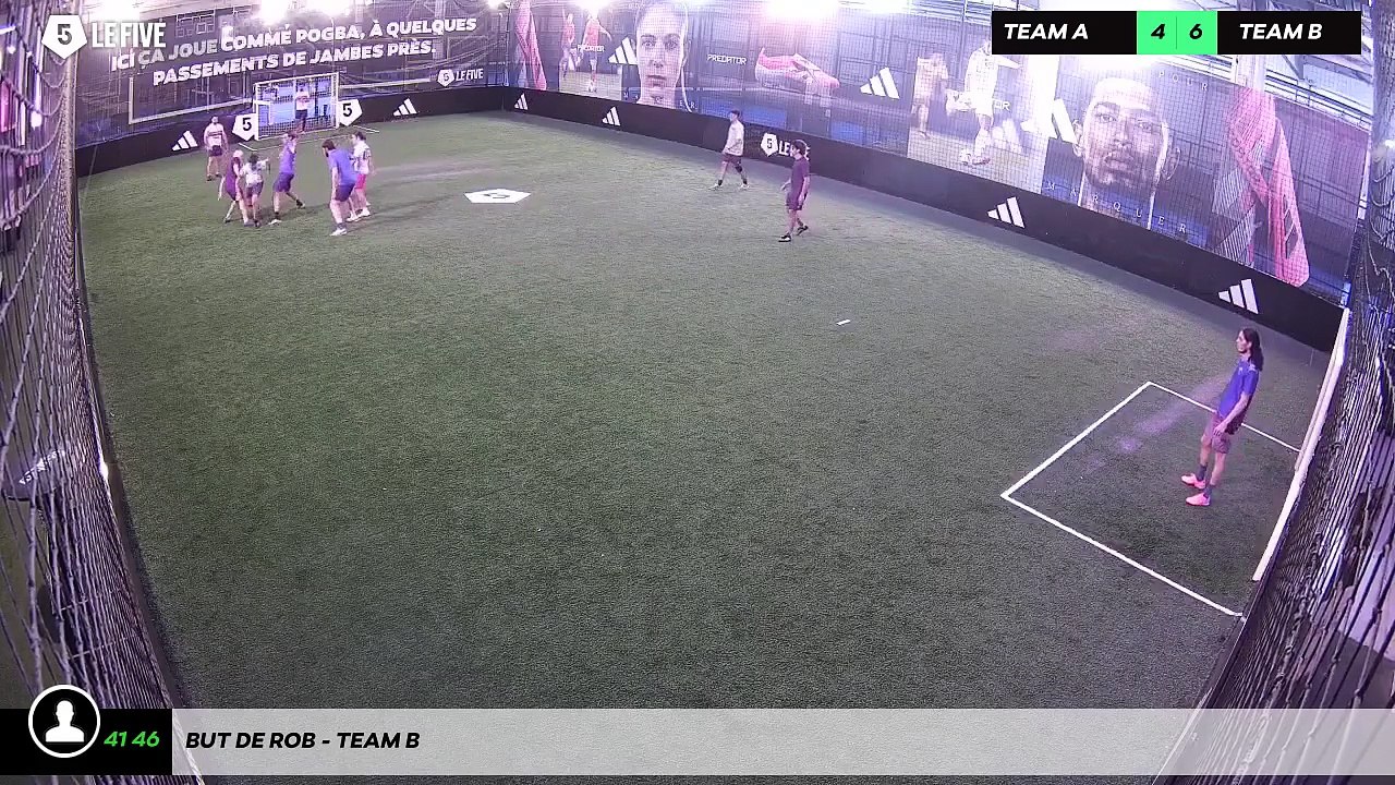 But de Rob - Team B