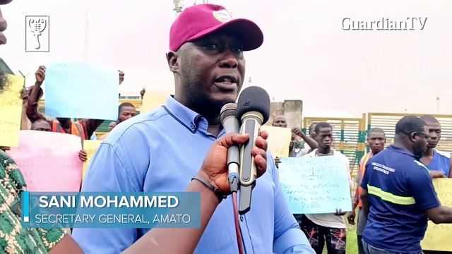 Truckers protest extortion, inefficiencies in Lagos ports