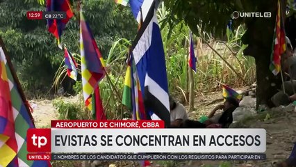 Denuncian toma violenta del aeropuerto de Chimoré y ministro dice que “Evo es el enemigo de todos los bolivianos”