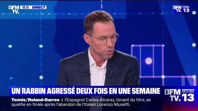 Rabbin agressé: C'est une nouvelle preuve de l'antisémitisme qui frappe partout , réagit Elie Korchia, avocat et président du Consistoire de France