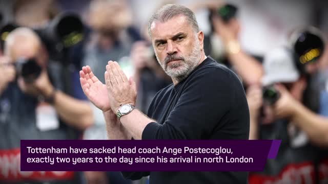 Breaking News - Tottenham sack Ange Postecoglou