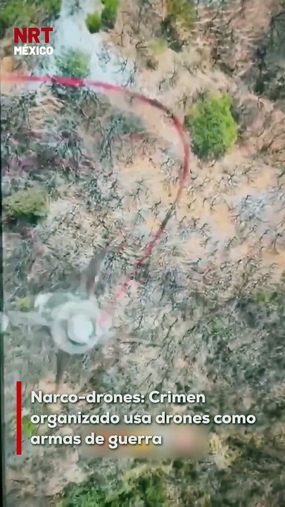 Grupos del crimen organizado en México ya utilizan drones para atacar campamentos rivales, replicando tácticas militares como en el conflicto Rusia-Ucrania.