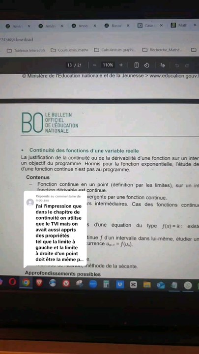 Les exemples d'énoncés de cours sont tirés du site lyceeadultes.On explique ce qui est attendu à propos de la continuité pour le Bac de maths.#continue #continuité #fonction #bac2025 #bac #terminale