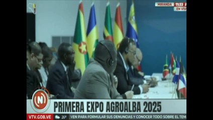 Miranda | Primera Expoferia AgroAlba 2025 aboga por el desarrollo común del bloque regional