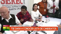 TSE LISTA DE CANDIDATOS