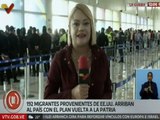 Arriban al país 192 migrantes venezolanos provenientes de Texas