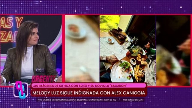 Melody Luz apuntó contra su ex, Alex Caniggia