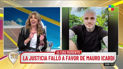 La Justicia falló a favor de Mauro Icardi y hoy se reencuentra con sus hija