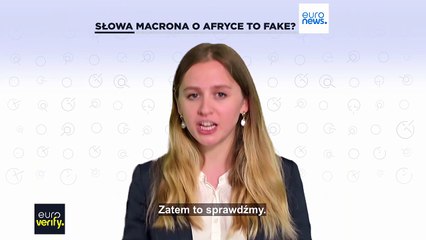 Czy Macron powiedział, że Afryka nadal potrzebuje Francji, aby „rozkwitać”?