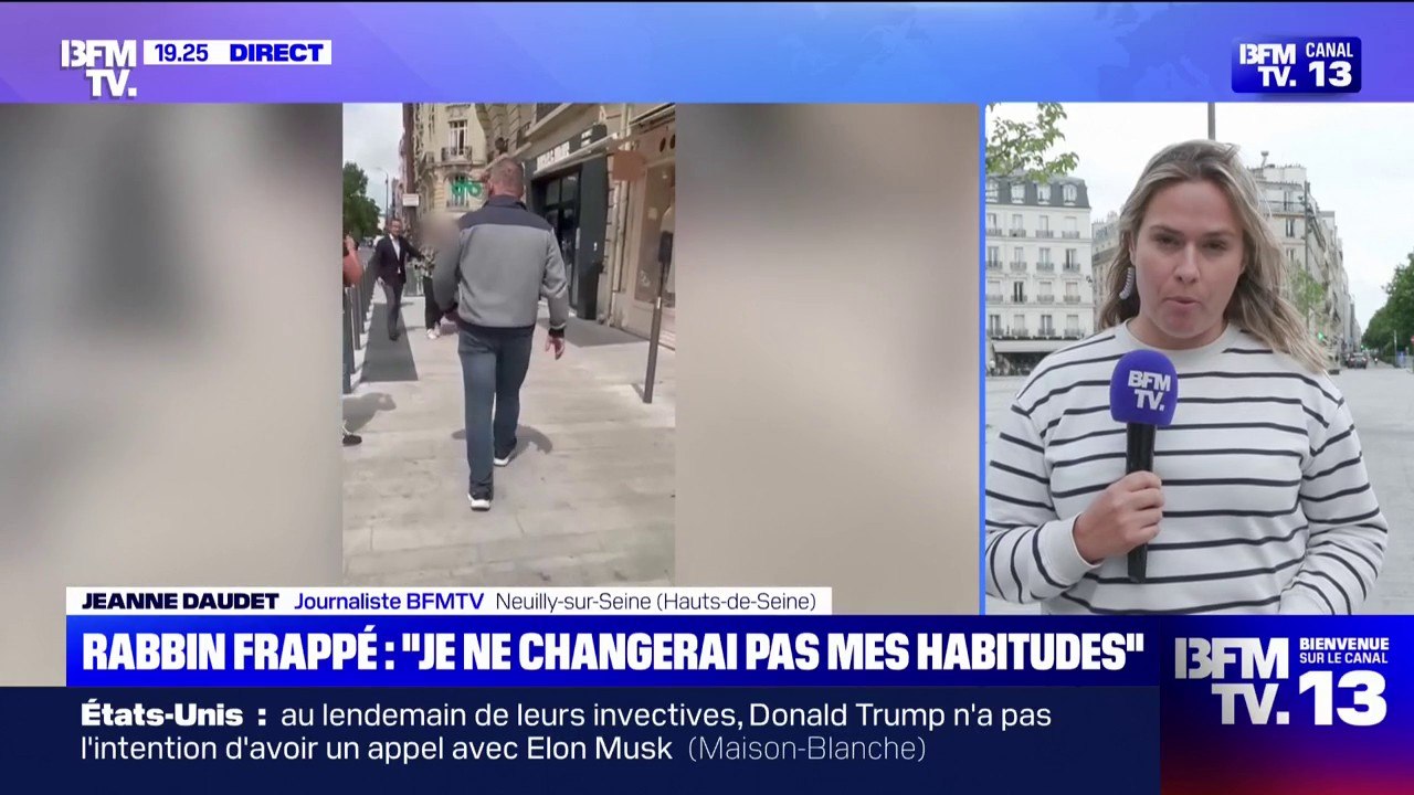 Rabbin agressé à Neuilly-sur-Seine: un homme d'origine palestinienne placé en garde à vue