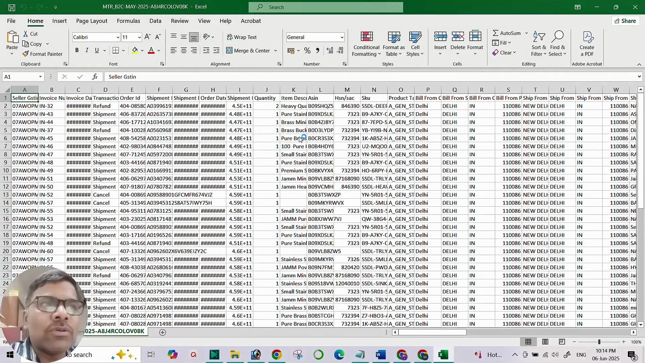 Amazon Seller GSTR-1 Table 12 Filing_ HSN-Wise Report Guide (Step-by-Step) !!!