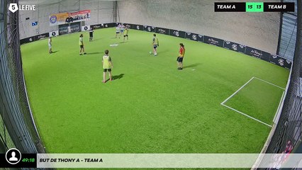 But de Thony A - Team A