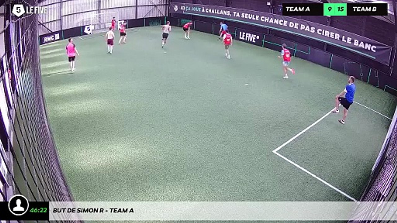 But de Simon R - Team A