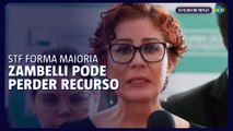 STF julga recurso de Zambelli; maioria já votou contra deputada