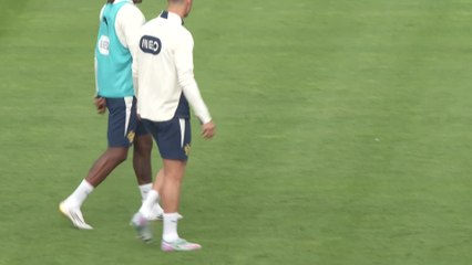ENTRENAMIENTO DE PORTUGAL PREVIO AL ENFRENTAMIENTO CLAVE ANTE ESPAÑA EN LA NATIONS LEAGUE