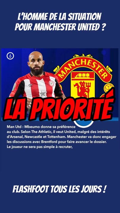 🚨 Manchester United est sa priorité ! Bryan Mbeumo se voit déjà chez les red devils