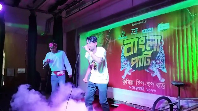 Live performing at Bangla Party/‪ComillaHiphopHood‬/PlanB/Live Concert 2023/‪Mr PsychoV‬ , THE4 TEEN14‬