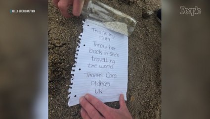 Beachgoer Finds Woman’s Ashes in a Bottle, Then Her Sweet Message to the Woman’s Daughter Goes Viral