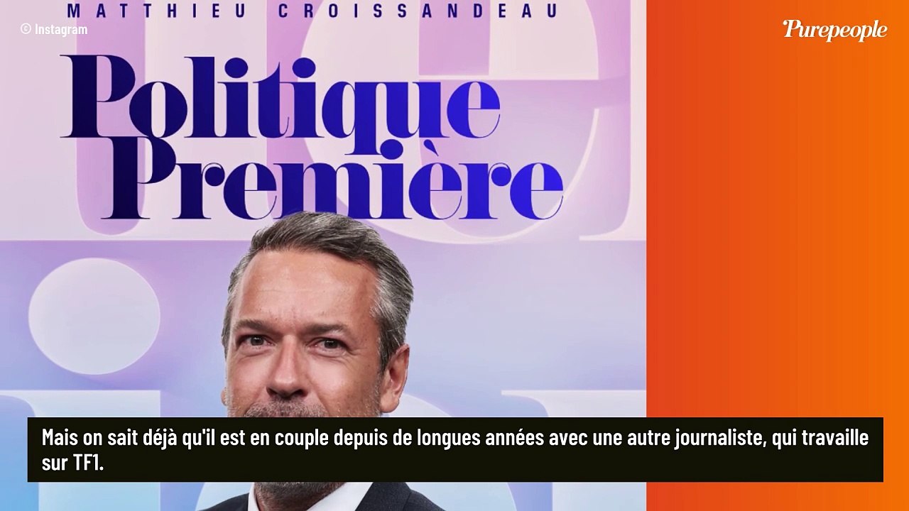 Matthieu Croissandeau (T18, nouvelle chaîne de la TNT) marié à une journaliste d'une célèbre grande chaîne, la mère de ses deux enfants