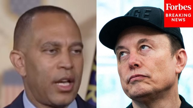 Hakeem Jeffries Asked: Would You Consider Musk’s Departure From The White House A ‘Positive Development?’