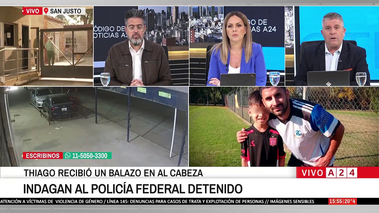 📢 LA MATANZA: THIAGO LUCHA POR SU VIDA AL RECIBIR UN TIRO EN LA CABEZA