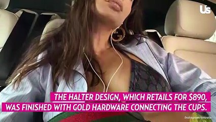 Emily Ratajkowski Shows Off Her Underboob in Sexy $890 Gucci Bikini